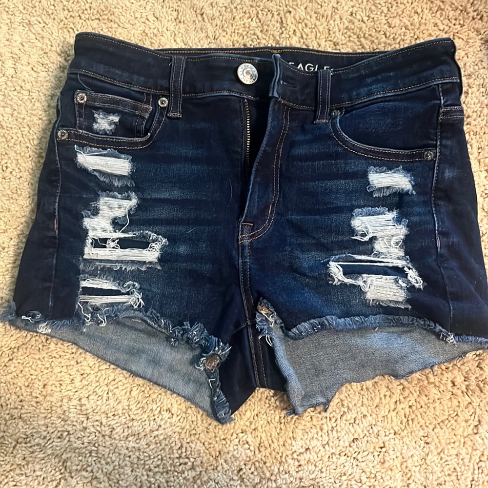 American eagle next level stretch jean shorts
